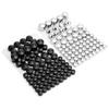 1 Set Motorcycle Screw Chrome Bolt Topper Cover Cap Kit Harley Davidson Dynaglide Twin Cam 1991-2013 Motorcycle Accessories (black)