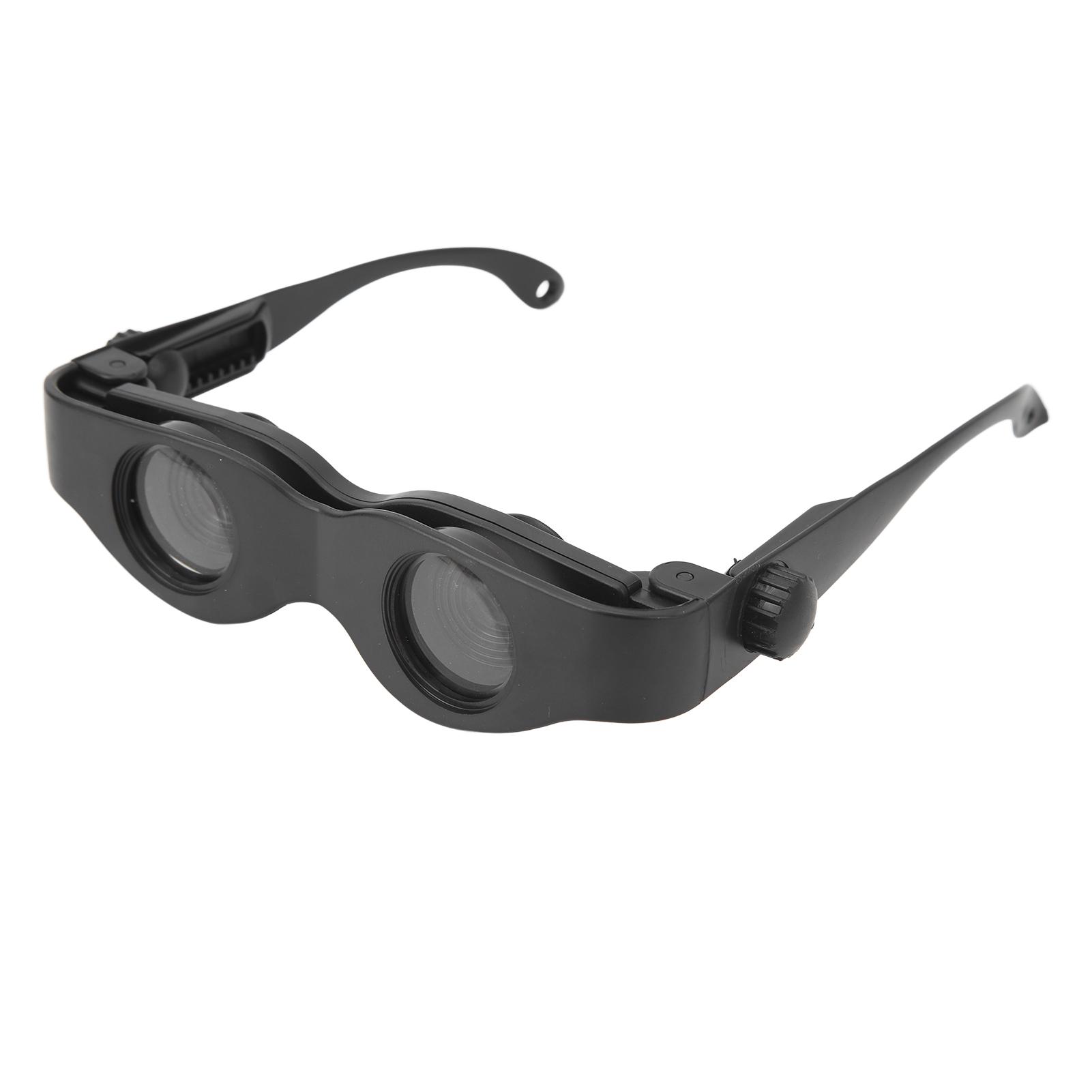 

Телескопічні окуляри лупа оптична ПВХ оправа чіткий вид двошарова лінза бінокулярні окуляри для