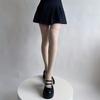 Damen Blickdichte Seiden Oberschenkelhohe Strümpfe Leggings Strumpfwaren Japanische Stile Anime JK Mädchen Bunte Überknie Lange Socken