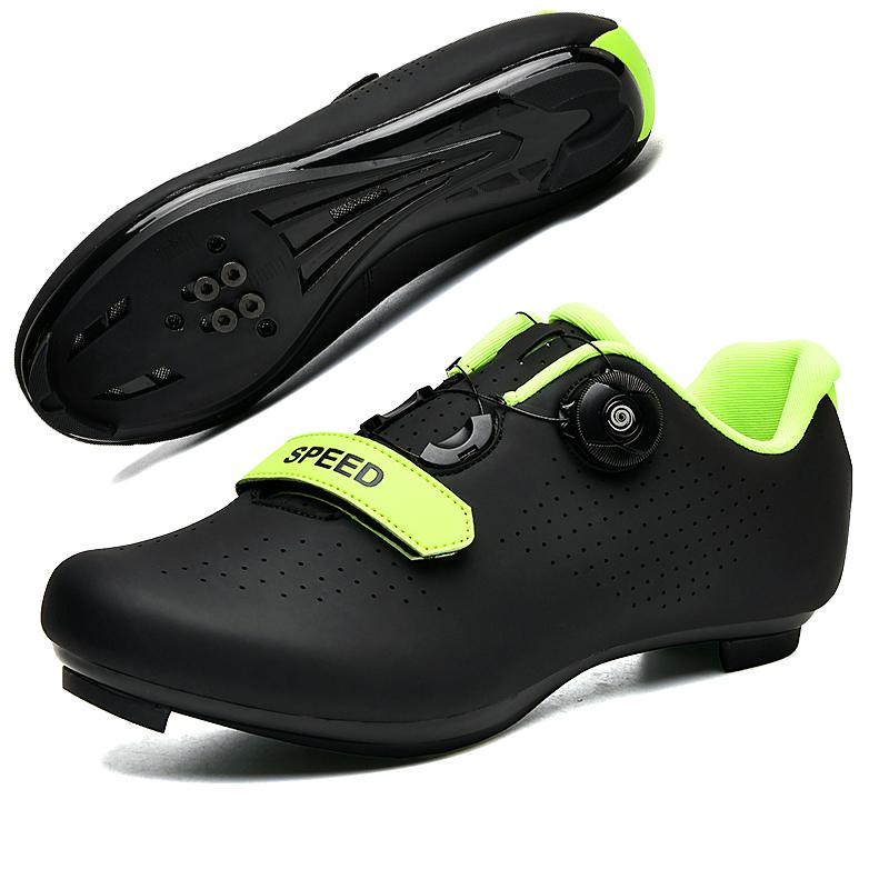 

Велотуфли Мужские Женские Легкие Удобные SPD Шоссейные Самоблокирующиеся Велоспорт Спортивная Обувь MTB Горные Внедорожные Велотуфли 44
