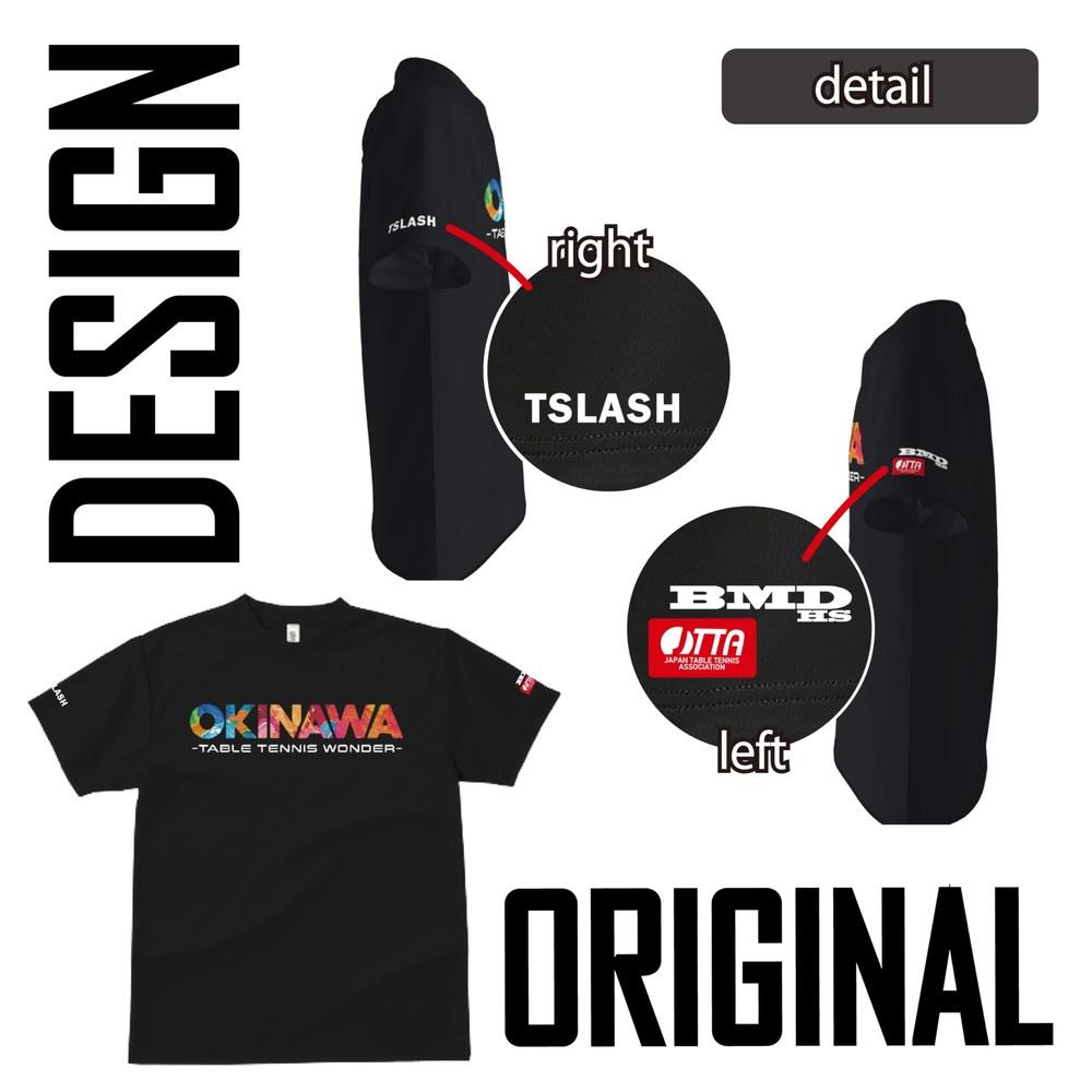 Table Tennis Uniform OKINAWA JTTA Approved Official Match Wear Unisex Daisy S