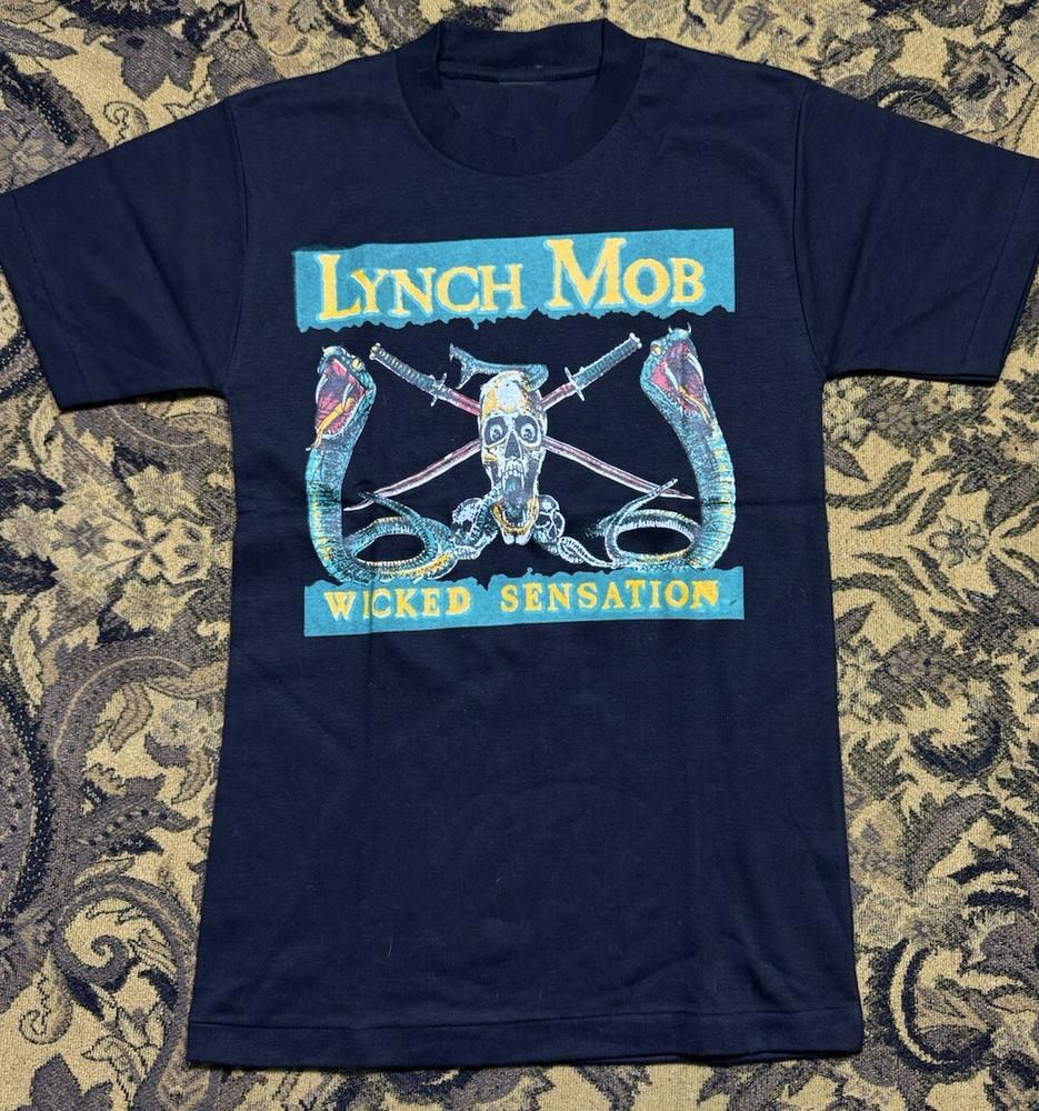 Rare! Lynch Mob Band Wicked Sensation Band  unisex Unisex T-Shirt S