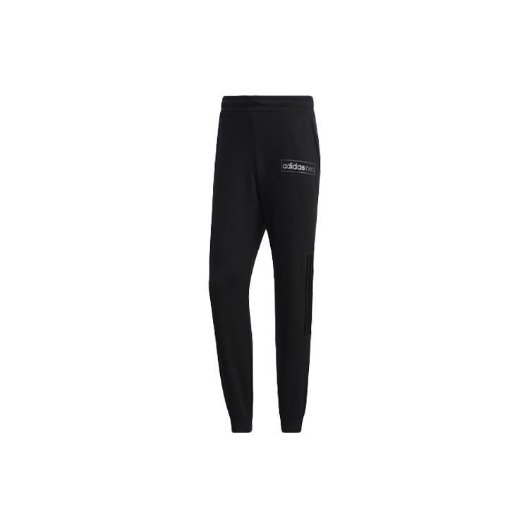adidas neo M Fav Dec Tp z z Knit logo Sports Pants Black Men s GK8773 S
