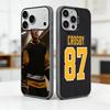 Hockey Player S-Sidney Crosby  Phone Case For iPhone 17,16,15,14,13,12,11 Plus,Pro Max,XS,Colorful Silver Black Cover