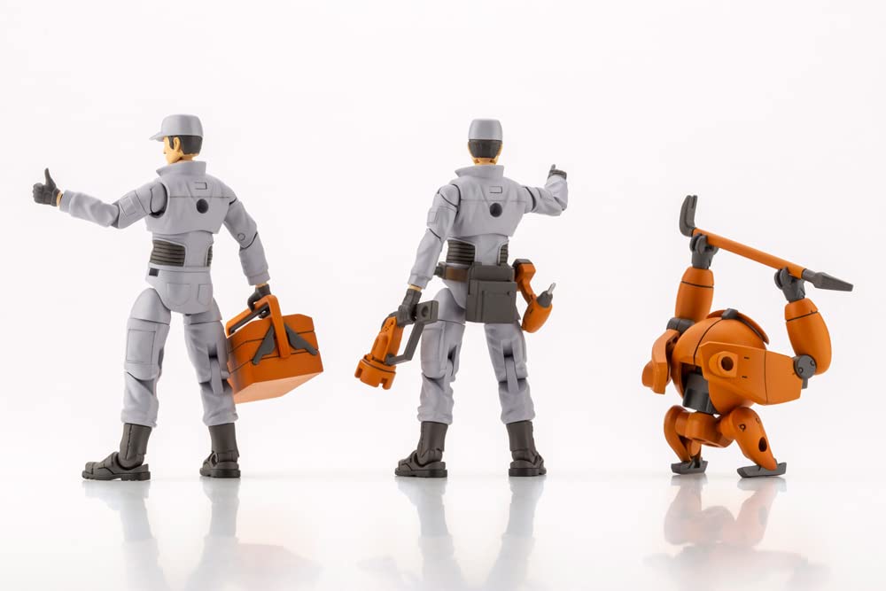 Hexa Gear Governor Engineer Set A Height 74mm Scale Plastic Model Molding Color HG104 Approx. 1/24