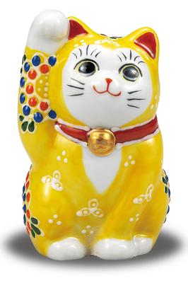 Cute Kutani Ware Figurine from Waza No A Lucky This In Yellow Is Perfect for Celebrating Store and 77th A Perfect Gift for Any Feng Shui and Interior
