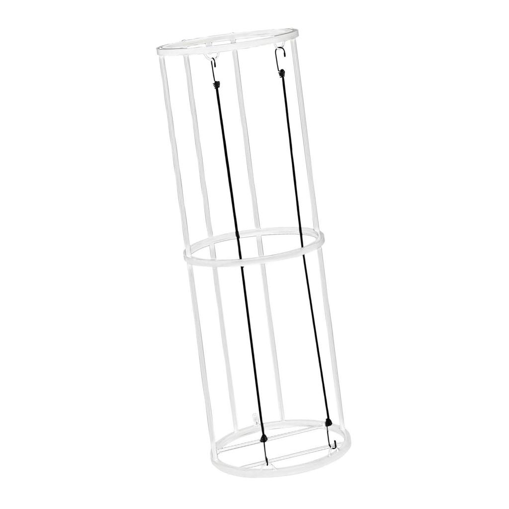Ball Storage Rack Columnar Vertical Garage Sports Organizer for School