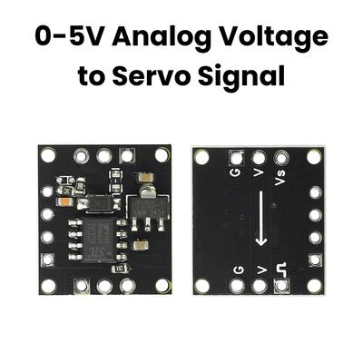 0-5V Analog Voltage To Servo Signal Module 50Hz PWM Signal Output Control ESC Servo Motor For Model Aircraft And Drones