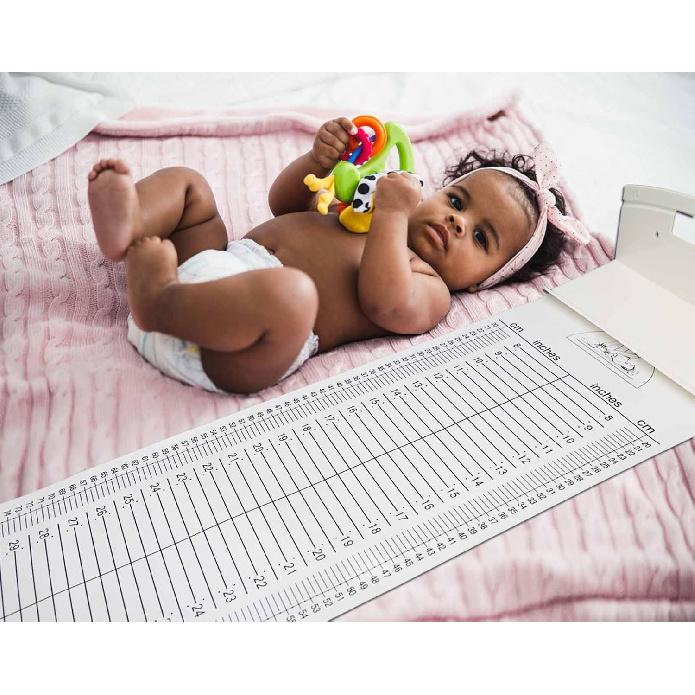 Baby Height Measuring Mat & Growth Chart - Infantometer Height Ruler for Newborns, Toddlers & Infants - Pediatrician Recommended Growth Chart for