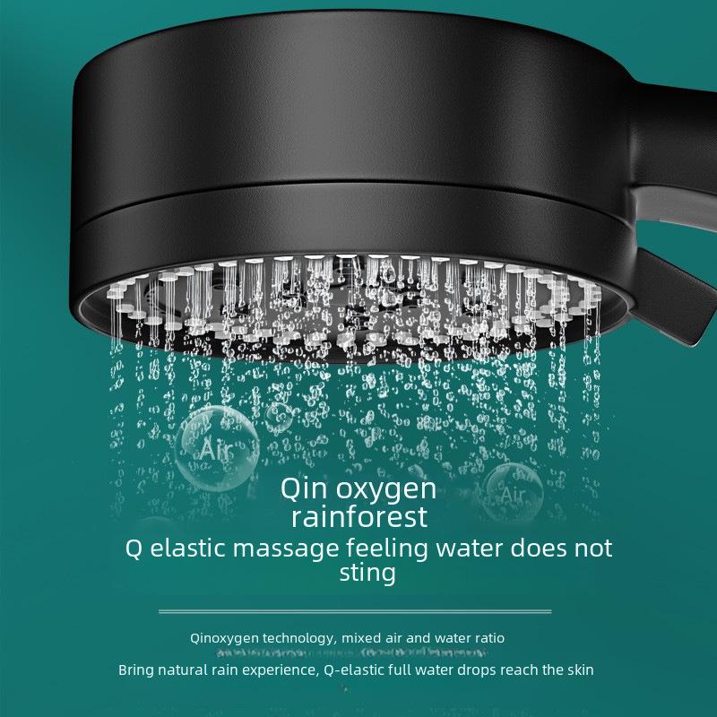 Pressurized Rain Shower Head Set for Bathroom and Home