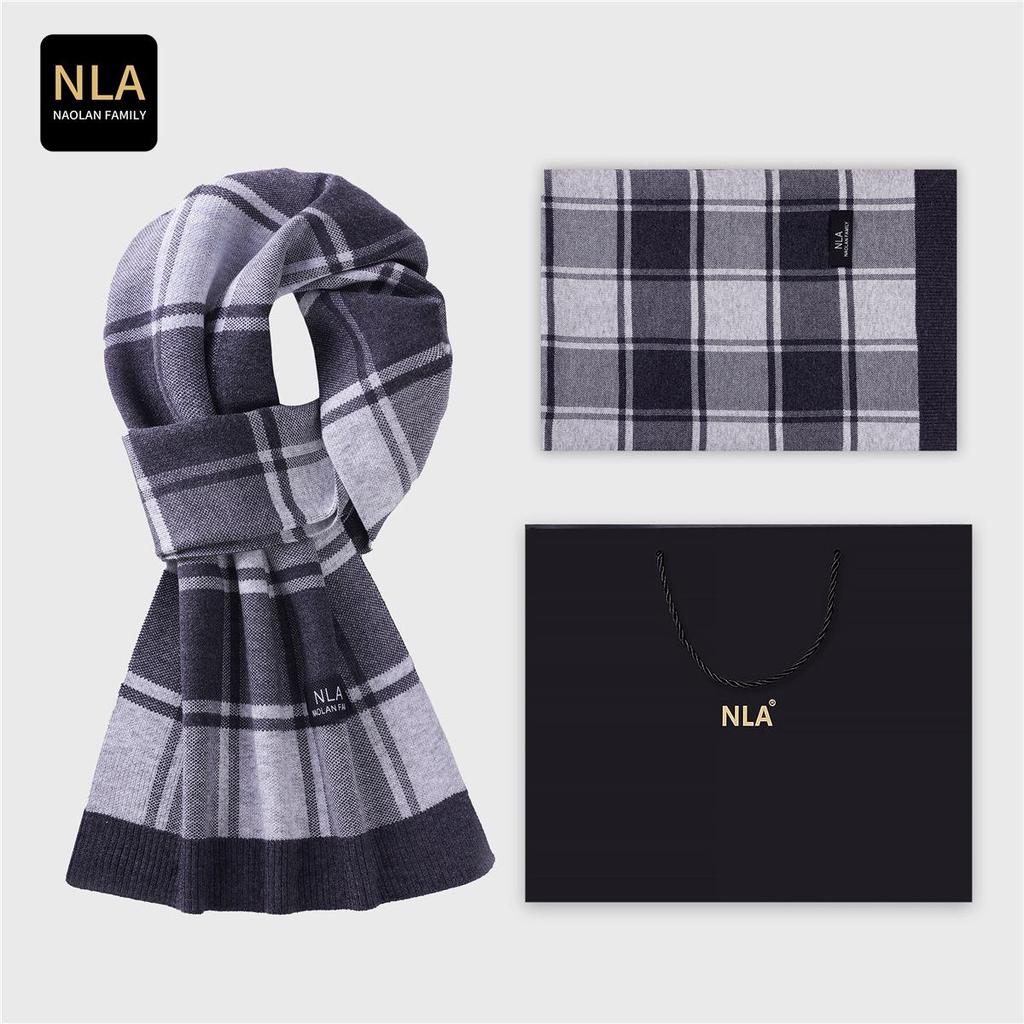 Herren-Wollschal mit Karomuster (Koreanischer Stil) – Vielseitiges Wintergeschenk (2025)