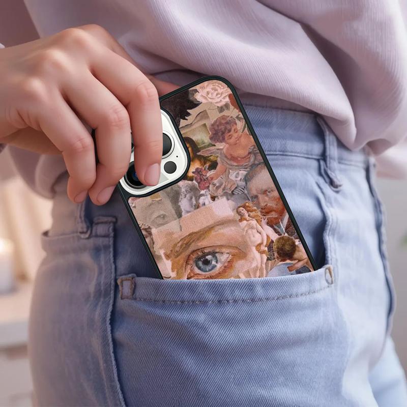 Great Aesthetic Art Painting Phone Case For iPhone 17 Air 15 16e 14 13 Pro Max Coque 12 11 Pro Max PLUS cover
