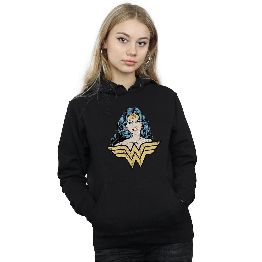 DC Comics Womens/Ladies Wonder Woman Gaze Hoodie