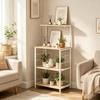 Practical Bookshelf, Microwave Stand, Storage Organizer, Flower Stand