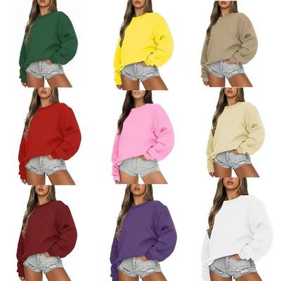 Felpa con cappuccio unisex in pile a vestibilità larga Autunno Inverno