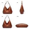 Women's 2023 Autumn/Winter Tote: Large Capacity Soft Leather Shoulder Handbag with Mother-and-Child Design