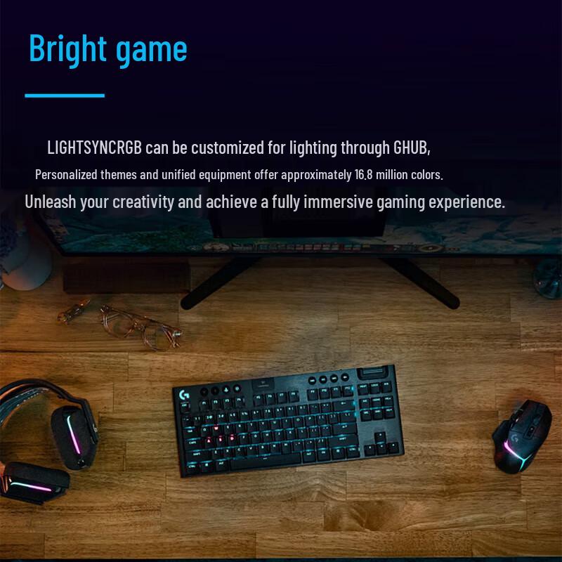 Logitech G915 X TKL Tri-Mode Wireless Gaming Keyboard