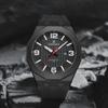 Luxury Men's Business Watch Waterproof Sports Quartz Clock Silicone Strap Men Wristwatches