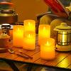 Creative Warm Glowing Candles Flameless Swing Flameless Candles  Decorative Props