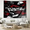My-Chemical-Romance Print Tapestry, Backdrop, Easy Setup, Ideal for Bedroom, Office & Living Room, with Aesthetic Wall Hanging Decor.