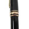 Montblanc Ballpoint Pen Meisterstück Classic Twist Style Black Gold Mens Used