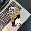 Pucca Cute Love Phone Case For iPhone 17,16,15,14,13,12,11,Pro,XS,Max,Plus,Mini,SE4,E White Matte Shockproof Cover