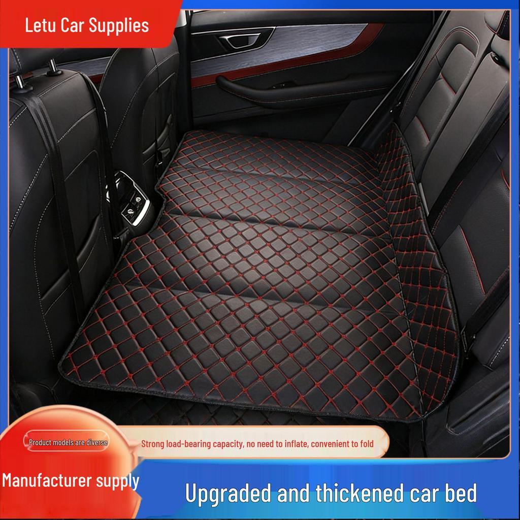 Universal Folding Car Mattress for Rear Seat - No Inflation Needed