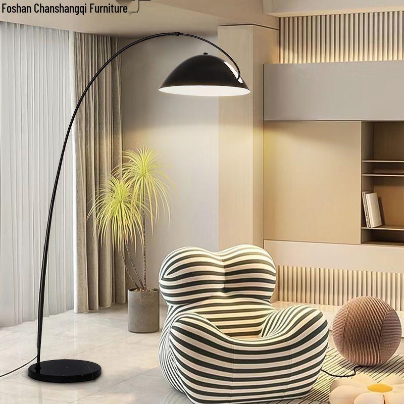 Nordic Minimalist Floor Lamp - Eye-Care Bedside & Sofa Fishing Lamp for Living Room