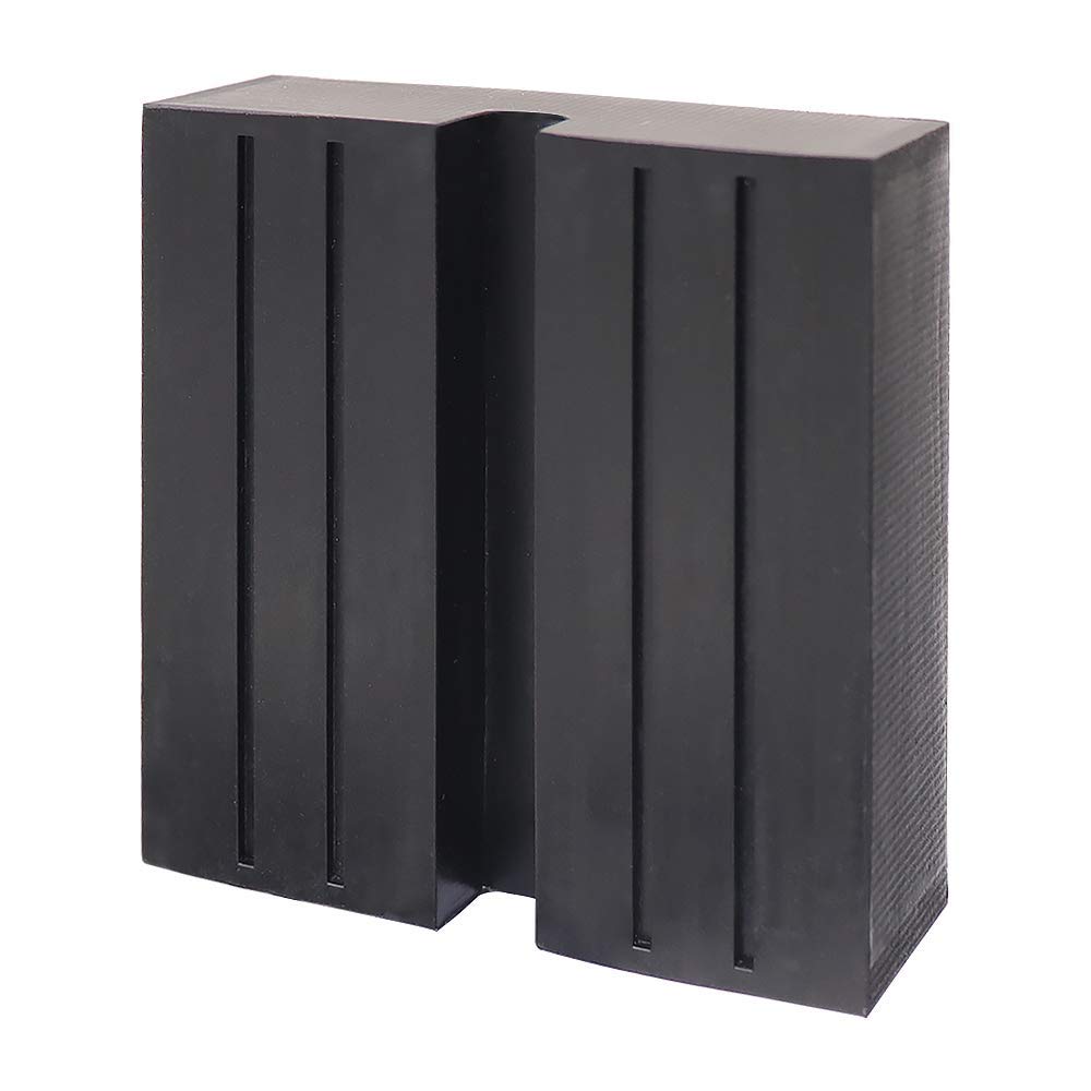 Five Bananas Jack Rubber Pads Black Anti-Slip Rail Pinch Welding Adapter Support Block Heavy