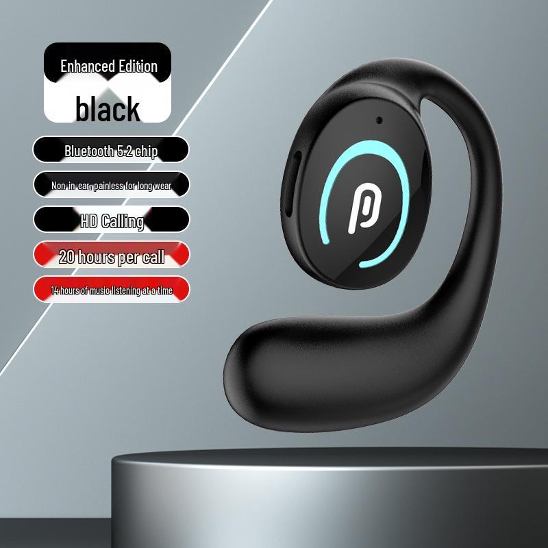 New Style Bone Conduction Bluetooth 5.3 Ear-Hook Sports Earphones with Ultra-Long Battery Life