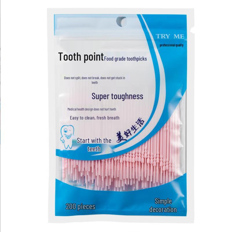

Chidian Double-Head Disposable Dental Floss Picks