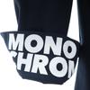 MONOCROM Back logo Long sleeve Button down shirt Navy stretch Men's Used