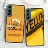 NYC Yellow Taxi Cabs Phone Case For Samsung S25 Edge S24 FE Galaxy S22 Ultra S21 Plus S20 S23 S10 Plus Cover Silicone Soft Coque