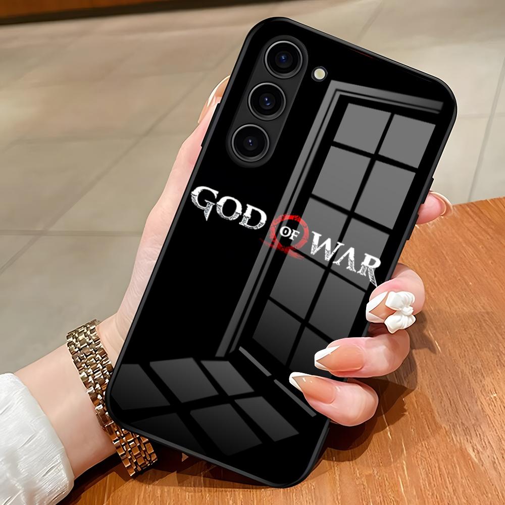 War God Kratos Phone Case For Samsung S26 S25 Edge Ultra S23 S22 S21 S20 Ultra Plus S24 Fe A54 A53 A25 Glass Cover