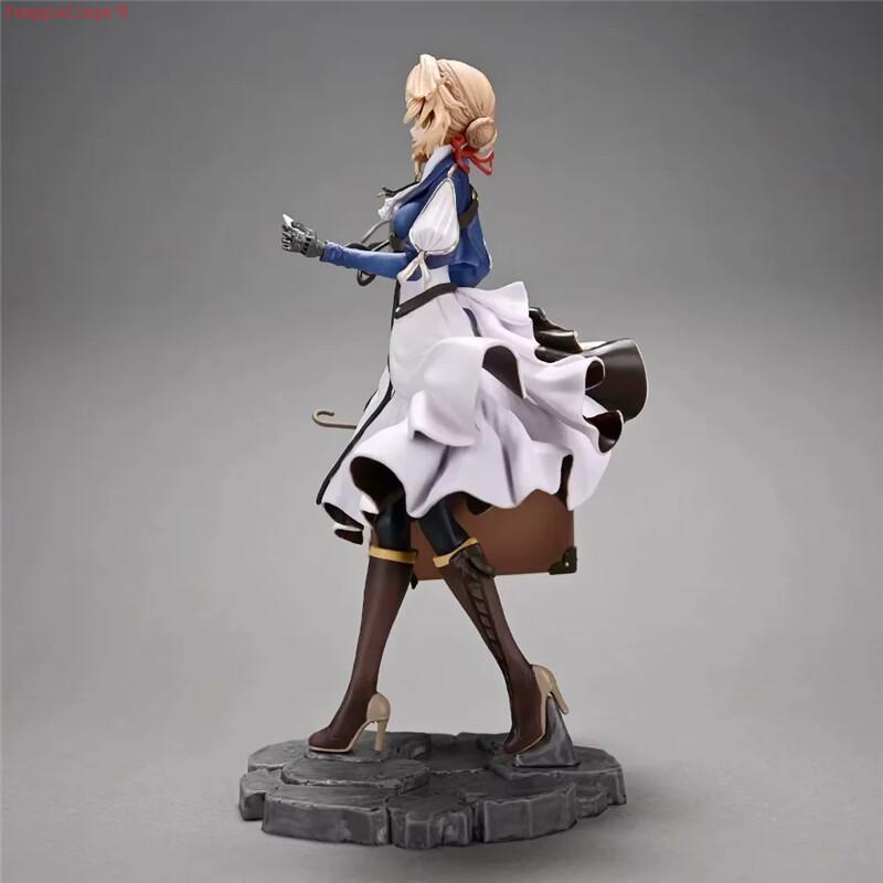 Anime Violet Evergarden 1/7 Scale Figure Collectible Model Doll Toys Gift 25cm