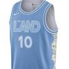 Nike Striped Letter Print Round Neck Pullover Straight Tube Basketball Vest Men Vests Brave-Blue FQ4338-449