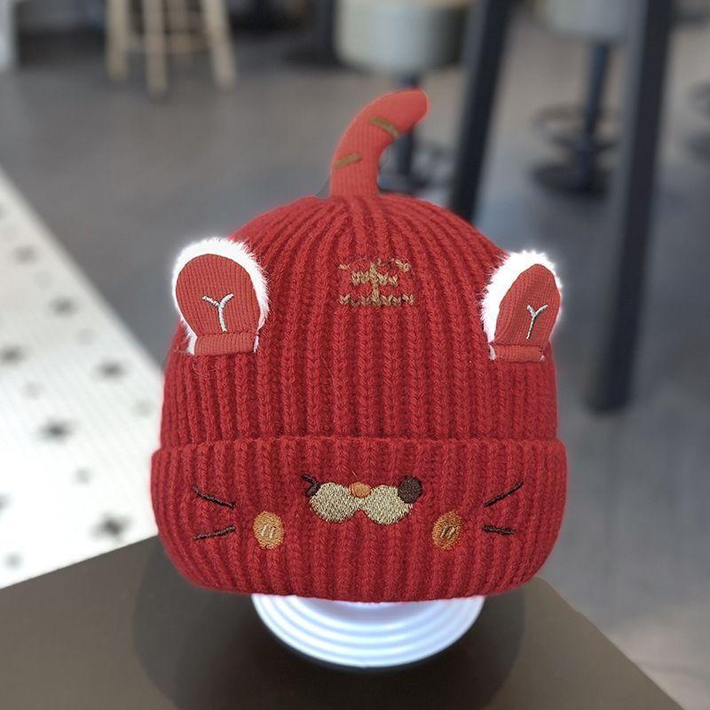 

Baby Beanie Hat Plush Knit Warm Cap For Toddler Winter Cold Weather Wear