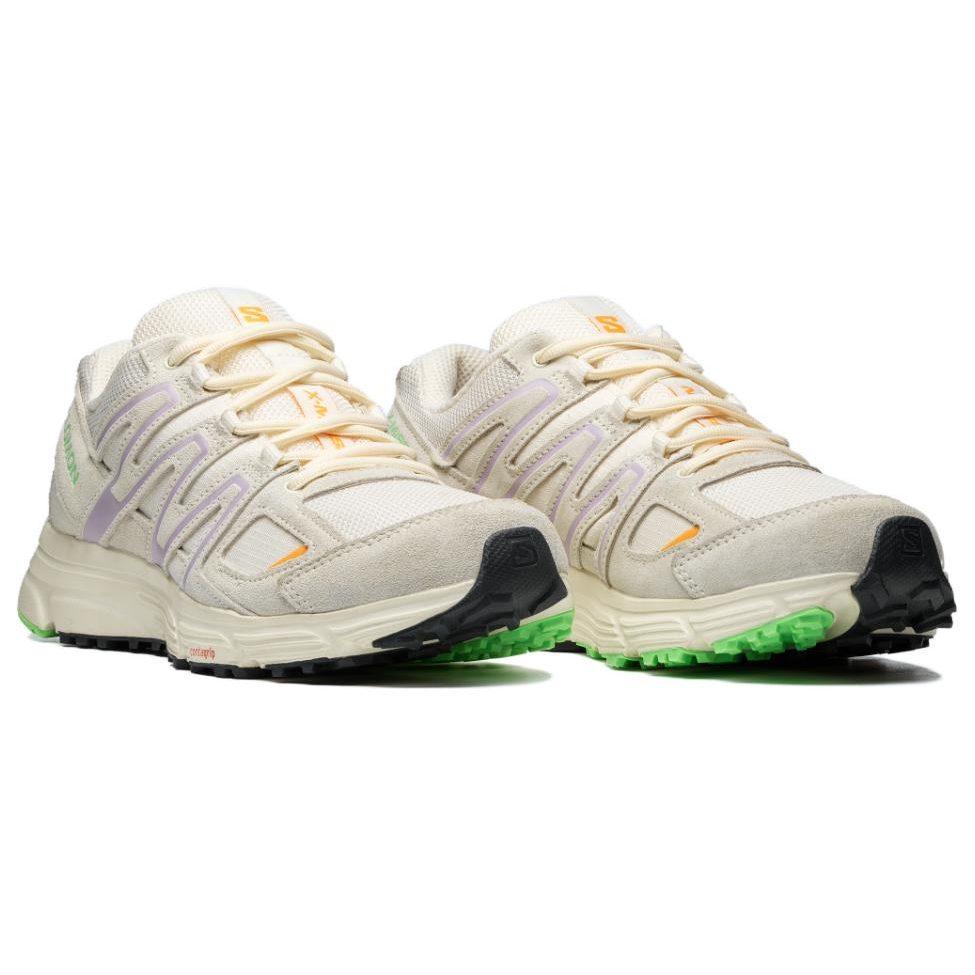 SALOMON X Mission 4 Suede Textile, Leather Comfortable Abrasion Resistant Breathable Low Top Outdoor Shoes Unisex L47138400