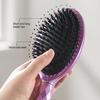 Boar Bristles Hair Brush with Ergonomic Handle Anti-static Scalp Massage Air Cushion Comb Men Women Portable Hair Styling Detangling Brush