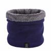Autumn and winter new solid color pullover warm neck cover couple knitted wool scarf winter scarf