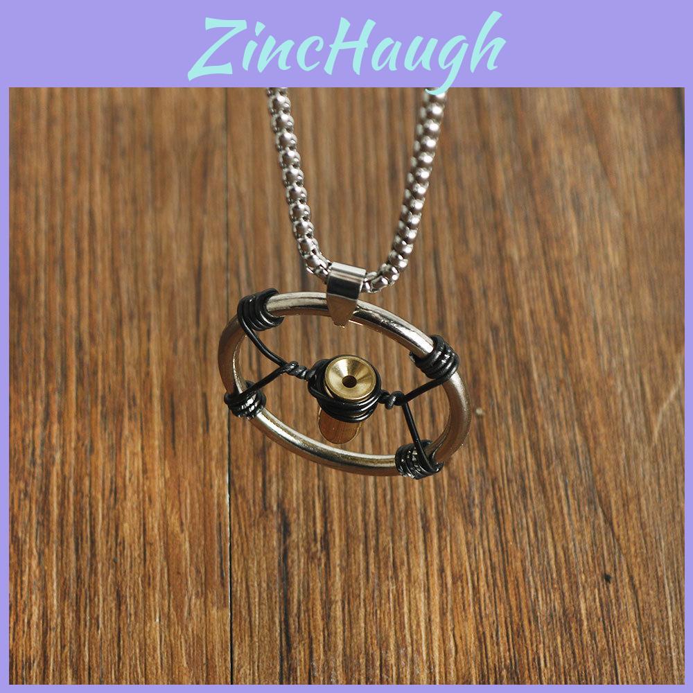 Cyberpunk 2077 Bullet Pendant Necklace With Geometric Design For Men And Women