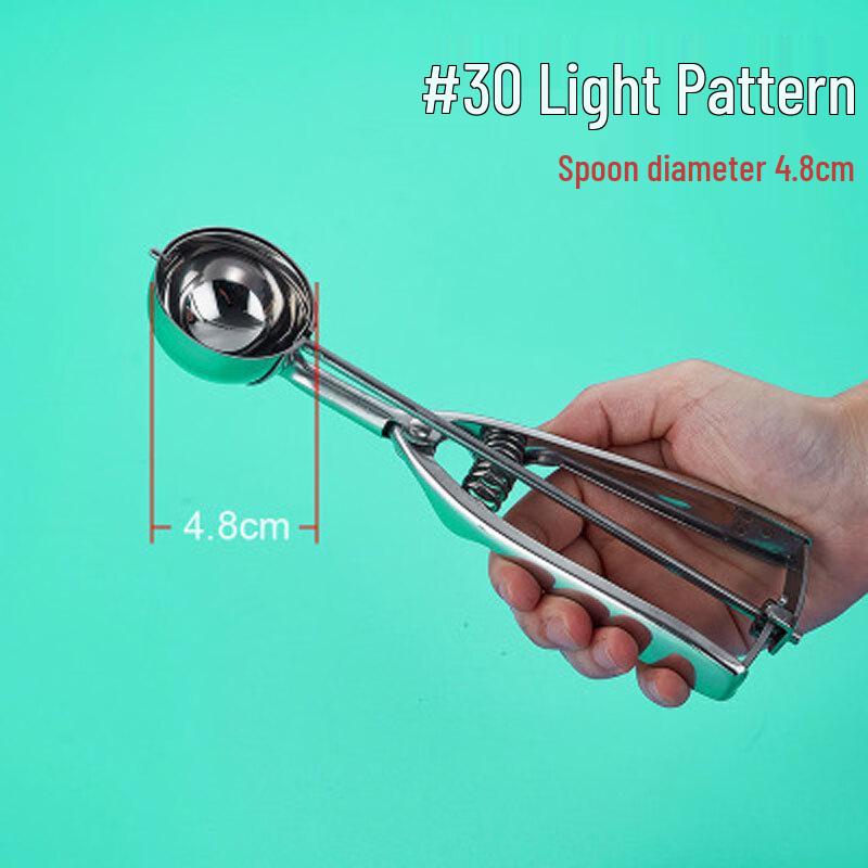 Bozhen Craft Kitchen Stainless Steel Ice Cream Scoop