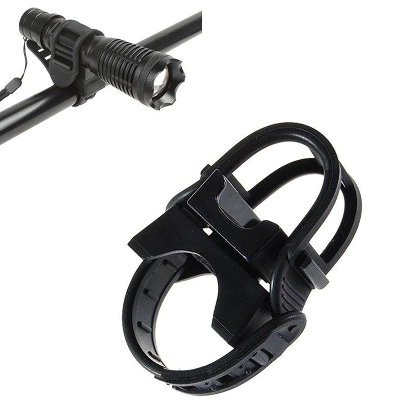 Support de Vélo à 360° pour Lampe Torche LED Clip Serre-joint