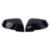 1 Pair Gloss Black Car Rear Wing Mirror Cover Cap For BMW F20 F21 F22 F30 F32 F36 F87 X1 ABS Plastic Rear View Mirror Covers