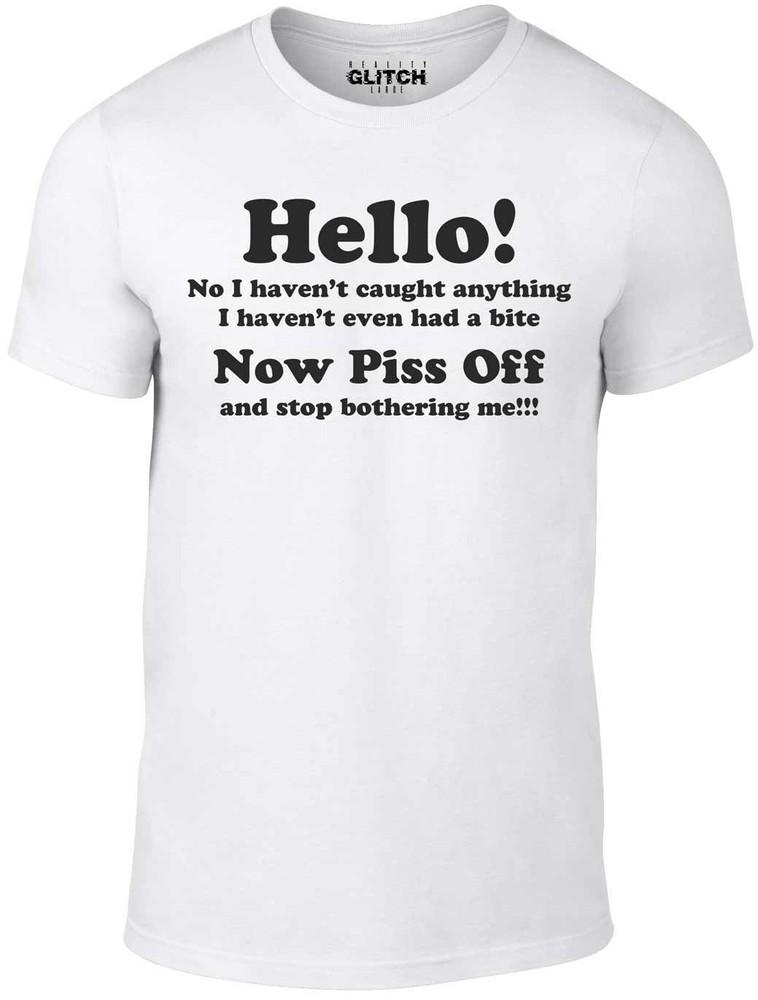 

I Haven t Had a Bite Funny Fishing Men s T-Shirt - Sport Joke Humour Gift Xmas M