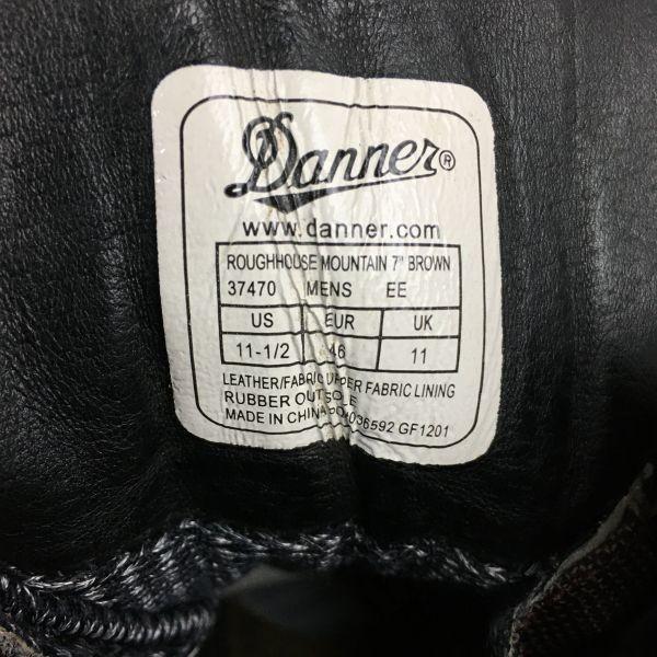 Danner Roughhouse Mountain TFX-2 Trekking Boots Brown Size US11.5 (29.0) Model 37470 Men's(USED)