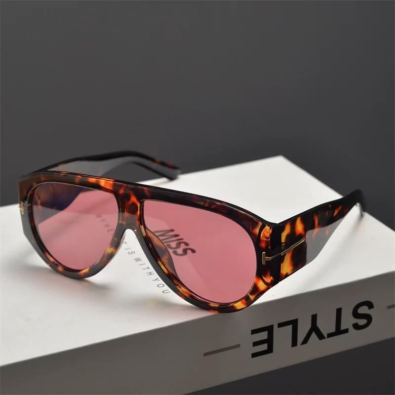

Vintage Luxury Brand Designer Oversized Pilot Sunglasses Women For Men Shades Big Frame Windproof Popular Punk Sun Glasses UV400