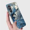 Snowflake Winter White Snow Christmas Phone Case for Samsung A16 A26 A36 A56 A17 A37 A57 A07 A06 A02S A03 A04S A05S Galaxy Note