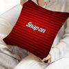 SSnapS On LOGO Cushion Cover Pillow Cover Decor Pillowcase Printed Cushion Case For Couch