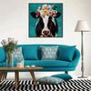 New Arrival 5D DIY Full Circle Diamond Painting "Cow" Embroidery Cross Stitch Home Decor Gift